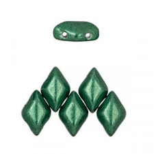 Matubo GemDuo Perlen 8x5mm ColorTrends saturated metallic Martini olive